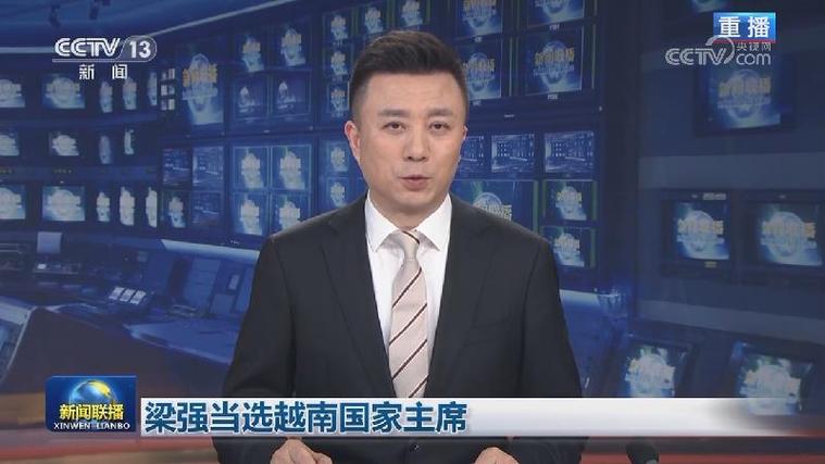 习近平会见越南国家主席梁强